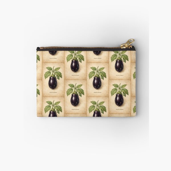 Item preview, Vintage Eggplant Botanical Illustration - Solanum melongena Antique Plant Print designed and sold by Darlin8888.