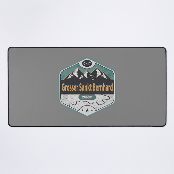 Item preview, Great St Bernard Pass Alpine Badge designed and sold by CynthiaGraphics.