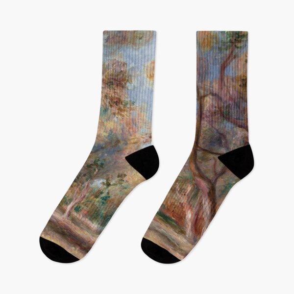 Item preview, Les Oliviers a Cagnes by Pierre-Auguste Renoir: Dreamy Impressionist Landscape designed and sold by artofuniverse.