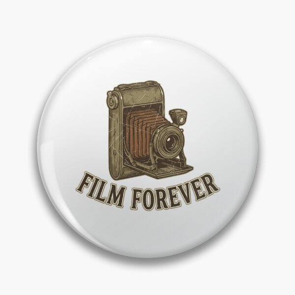 Item preview, Film Forever Vintage Camera Retro Distressed Photography Art designed and sold by chattsuede.