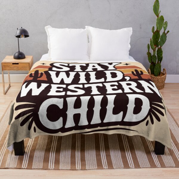 Item preview, Stay Wild, Western Child designed and sold by 123ks.