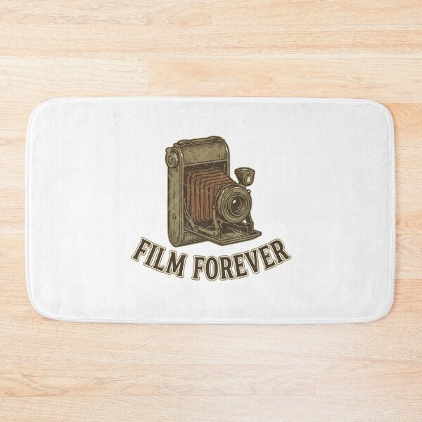 Item preview, Film Forever Vintage Camera Retro Distressed Photography Art designed and sold by chattsuede.