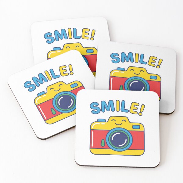 Item preview, Cute Camera Smile cartoon photographer cheerful designed and sold by chattsuede.