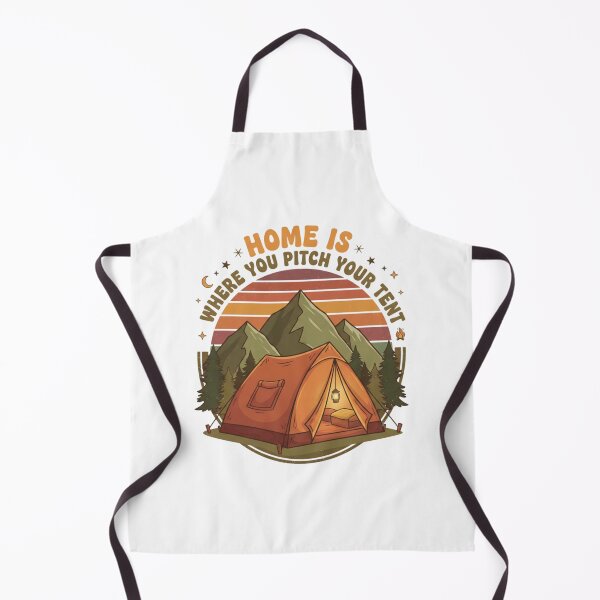 Item preview, Home is where you pitch your tent designed and sold by BeastandBanshiLLC.