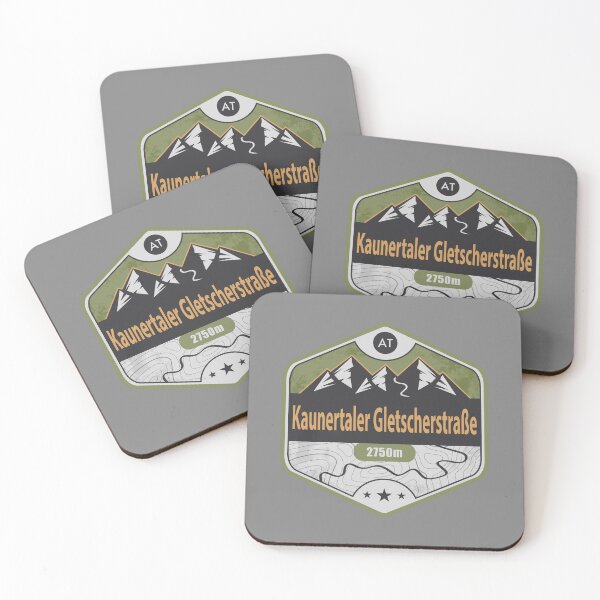 Item preview, Kaunertaler Glacier Road Alpine Badge designed and sold by CynthiaGraphics.