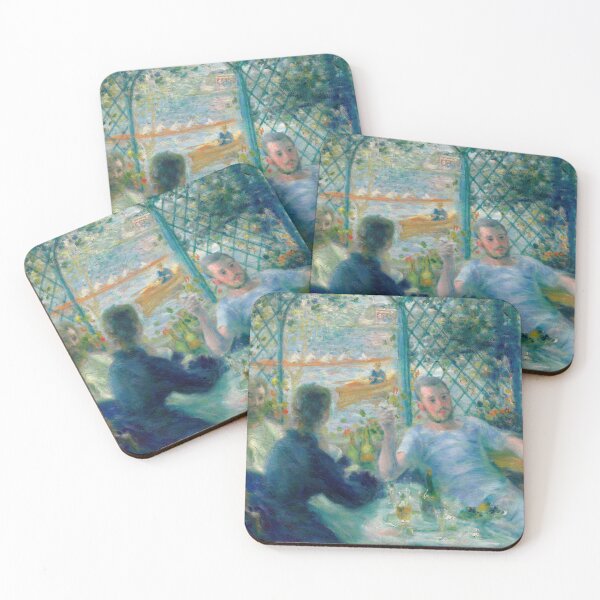 Item preview, Lunch at the Restaurant Fournaise the Rowers Lunch by Pierre-Auguste Renoir: Impressionist Wall Art designed and sold by artofuniverse.