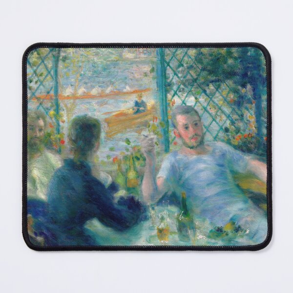 Item preview, Lunch at the Restaurant Fournaise the Rowers Lunch by Pierre-Auguste Renoir: Impressionist Wall Art designed and sold by artofuniverse.