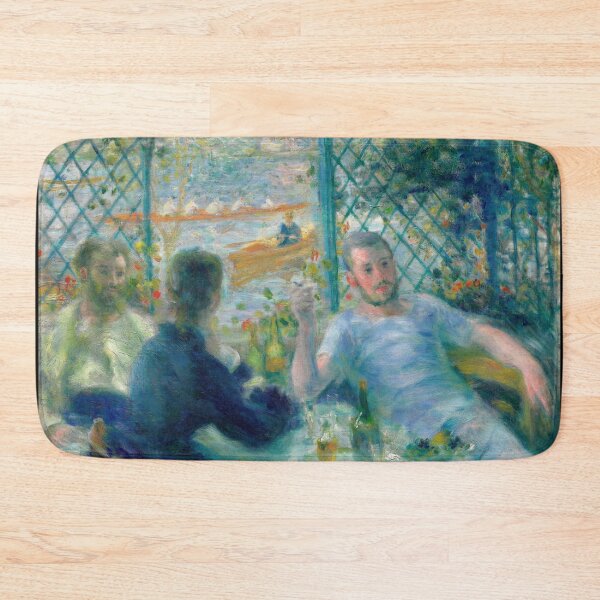 Item preview, Lunch at the Restaurant Fournaise the Rowers Lunch by Pierre-Auguste Renoir: Impressionist Wall Art designed and sold by artofuniverse.