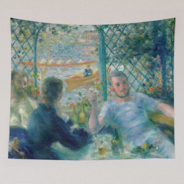 Item preview, Lunch at the Restaurant Fournaise the Rowers Lunch by Pierre-Auguste Renoir: Impressionist Wall Art designed and sold by artofuniverse.