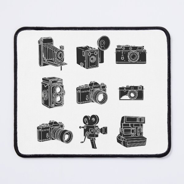 Item preview, Vintage Camera Line Art minimalist retro photographer designed and sold by chattsuede.