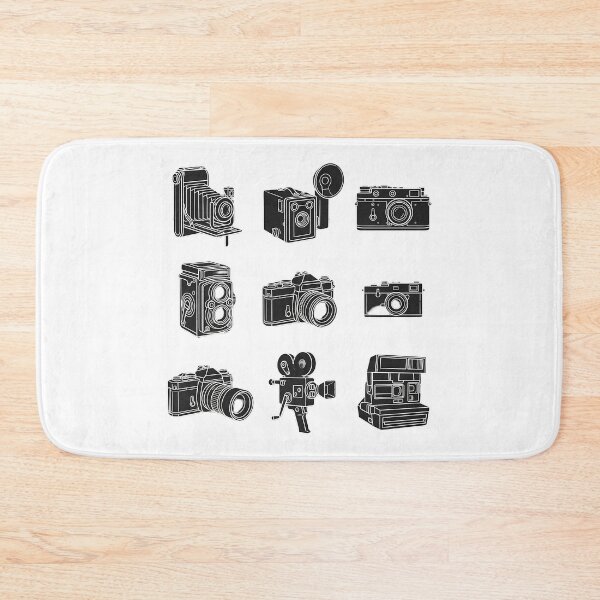 Item preview, Vintage Camera Line Art minimalist retro photographer designed and sold by chattsuede.