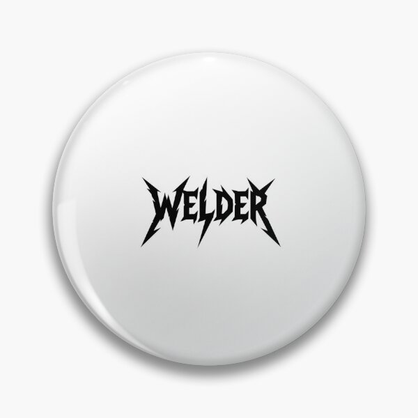 Item preview, Welder Metal Band Font Heavy Metal Welding Gift designed and sold by BinAlgoPix.
