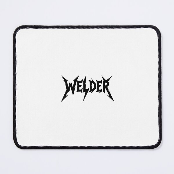 Item preview, Welder Metal Band Font Heavy Metal Welding Gift designed and sold by BinAlgoPix.