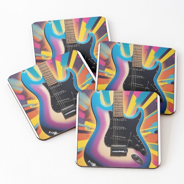 Item preview, Andy Warhol Inspired Guitar Graffiti Street Artwork designed and sold by Inished Productions.