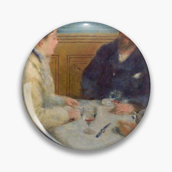 Item preview, Luncheon Le Dejeuner by Pierre-Auguste Renoir: Intimate Impressionist Dining Scene designed and sold by artofuniverse.