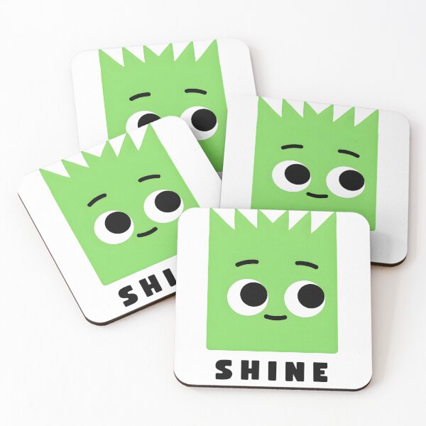 Item preview, Cute Green Shine Character Cartoon designed and sold by Cute Mee .