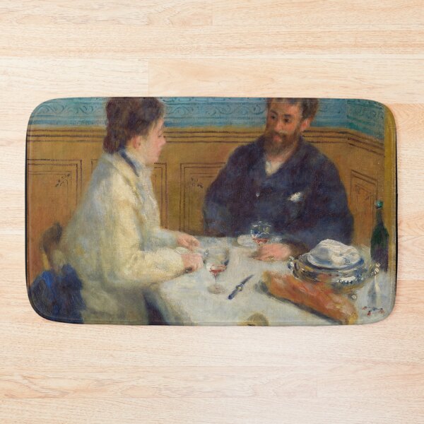 Item preview, Luncheon Le Dejeuner by Pierre-Auguste Renoir: Intimate Impressionist Dining Scene designed and sold by artofuniverse.