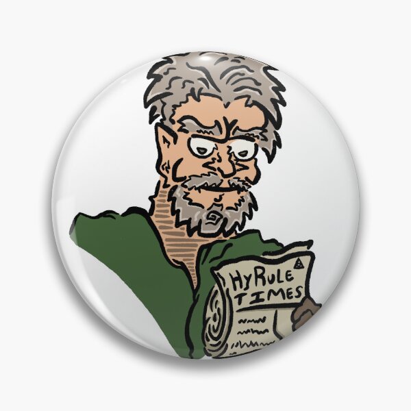 Item preview, Old Man Link designed and sold by The InkenStone.