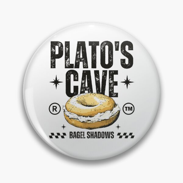 Item preview, Plato's cave bagel shadows designed and sold by Peerless-Prime.