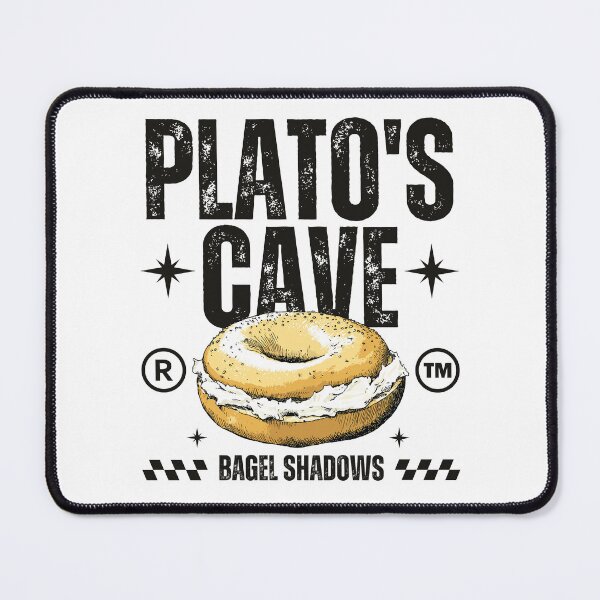 Item preview, Plato's cave bagel shadows designed and sold by Peerless-Prime.