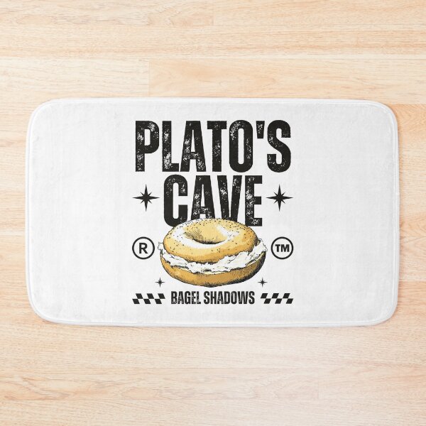Item preview, Plato's cave bagel shadows designed and sold by Peerless-Prime.