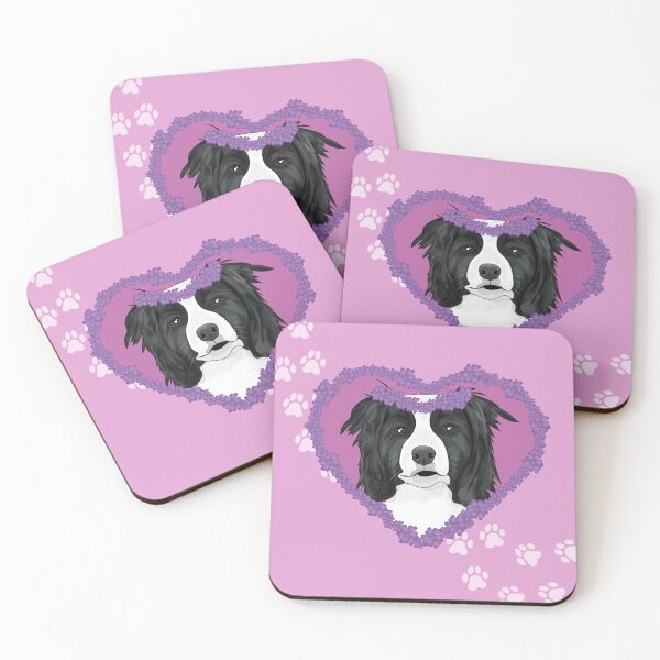 Aperçu de l'œuvre Amour pour les Border Collies créée et vendue par kerriestuff.