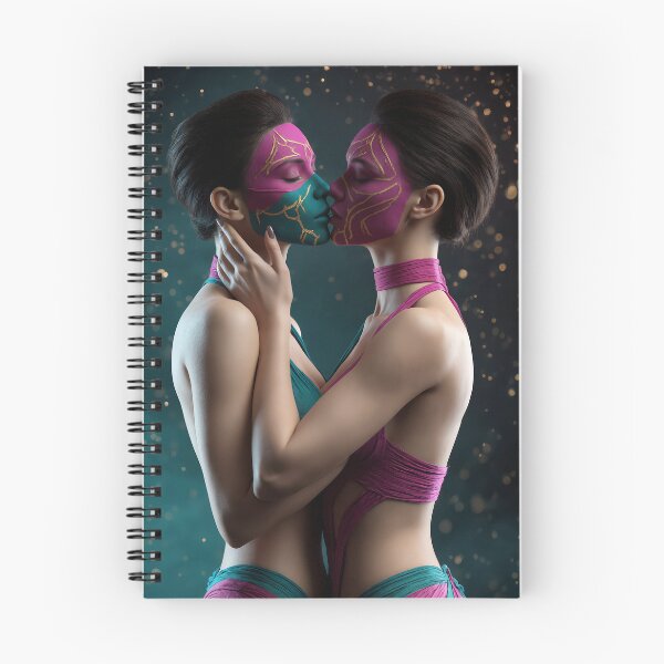 Item preview, Cosmic Lovers in Surreal Embrace designed and sold by Artfully Entertained.