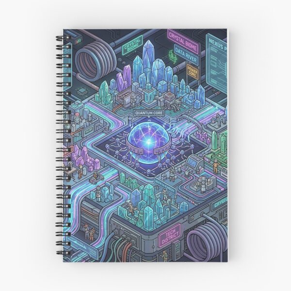 Item preview, Quantum Computer World designed and sold by CTRL+ALT+Divine.