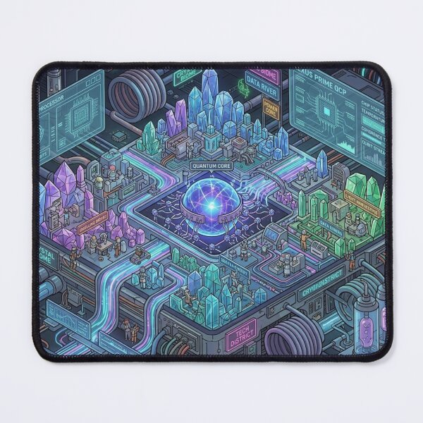 Item preview, Quantum Computer World designed and sold by CTRL+ALT+Divine.