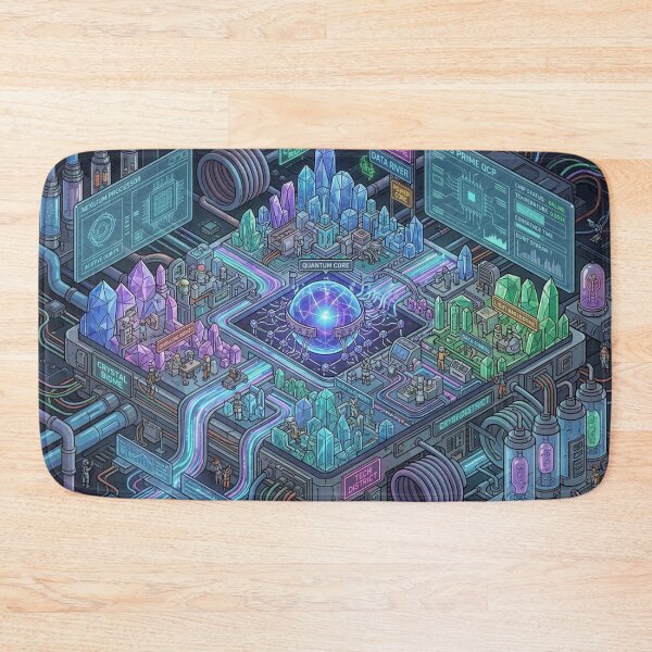 Item preview, Quantum Computer World designed and sold by CTRL+ALT+Divine.