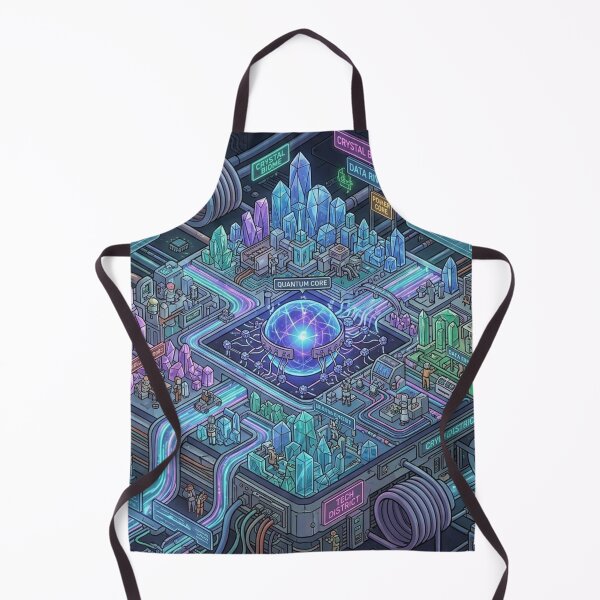Item preview, Quantum Computer World designed and sold by CTRL+ALT+Divine.