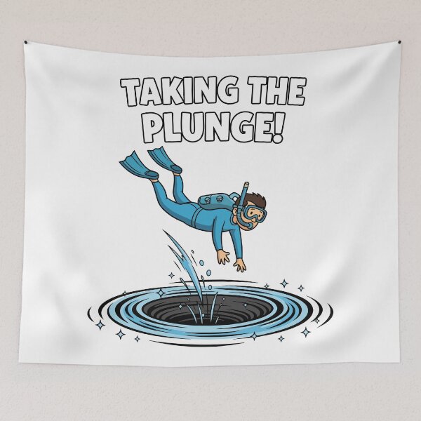 Item preview, Taking The Plunge designed and sold by Amir Faysal.