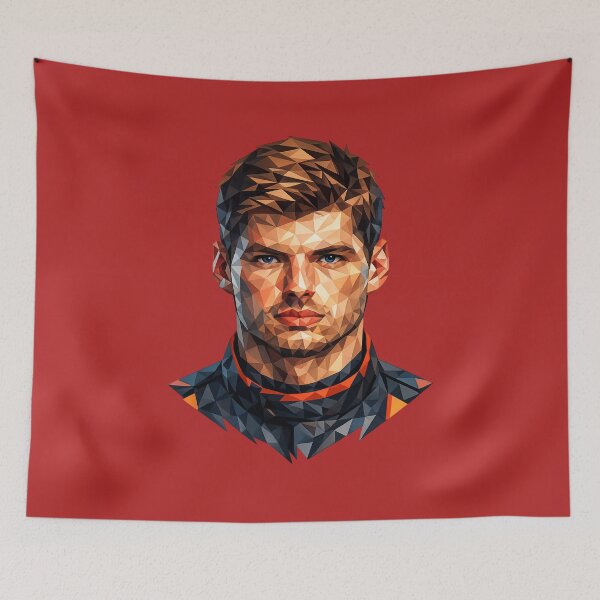 Item preview, Low Poly Max Verstappen designed and sold by AndreBarnard.