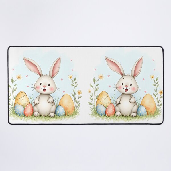 Item preview, Cute Easter Bunny And Eggs Trendy Collection designed and sold by TrendyDesigne412.