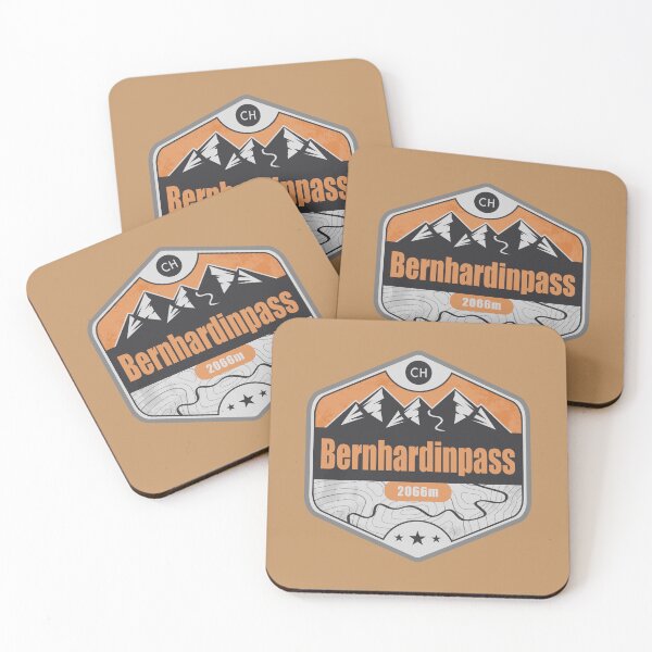Artikelvorschau, San Bernardino Pass Alpine Badge entworfen und verkauft von CynthiaGraphics.
