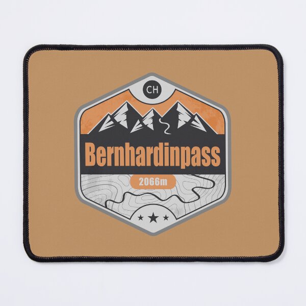 Item preview, San Bernardino Pass Alpine Badge designed and sold by CynthiaGraphics.