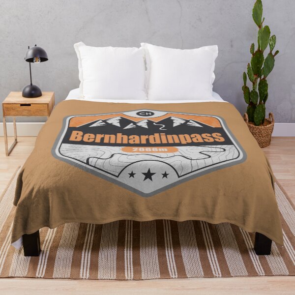 Item preview, San Bernardino Pass Alpine Badge designed and sold by CynthiaGraphics.