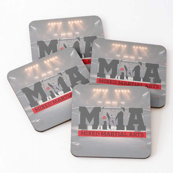 Item preview, MMA Mixed Martial Arts Fight Illustration designed and sold by Fei Long Design Hub.