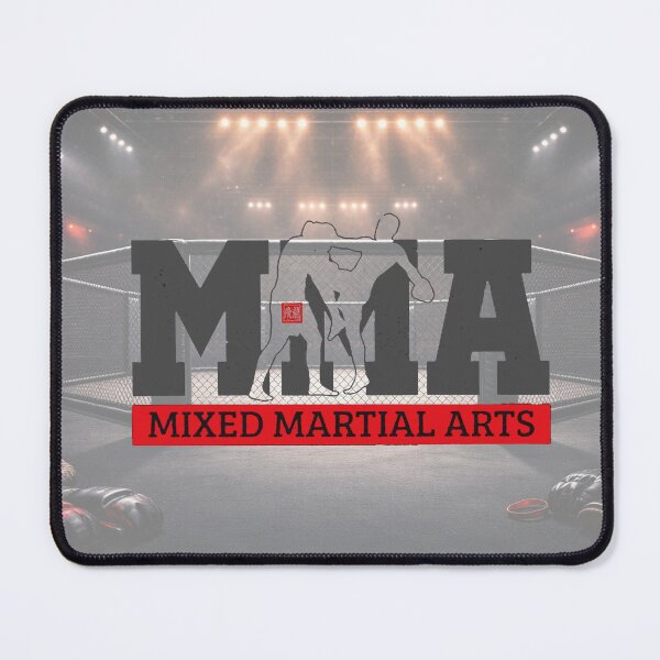 Item preview, MMA Mixed Martial Arts Fight Illustration designed and sold by Fei Long Design Hub.
