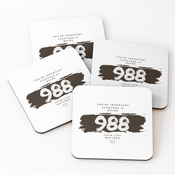 Item preview, 988 Lifeline Mental Heal Awareness - Your Life Matters designed and sold by CreativeChange.
