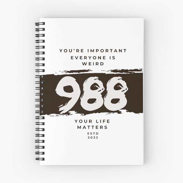 Item preview, 988 Lifeline Mental Heal Awareness - Your Life Matters designed and sold by CreativeChange.