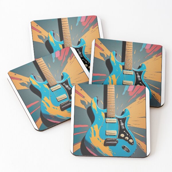 Item preview, Andy Warhol Inspired Guitar Graffiti Street Artwork designed and sold by Inished Productions.