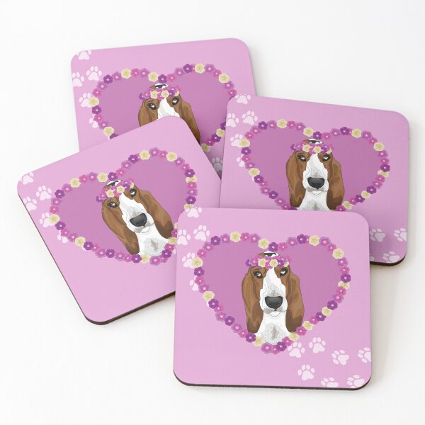 Item preview, Basset Hound Love designed and sold by kerriestuff.
