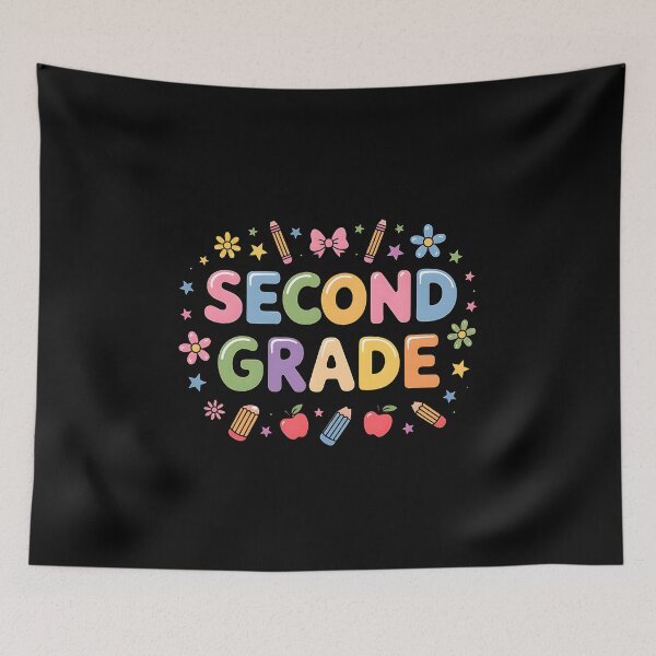 Item preview, Preppy School Aesthetic – Colorful First Day of School Design designed and sold by artedigital99.