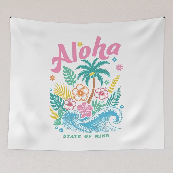 Item preview, Aloha State of Mind Hawaiian Island Beach Vacation designed and sold by izmb.