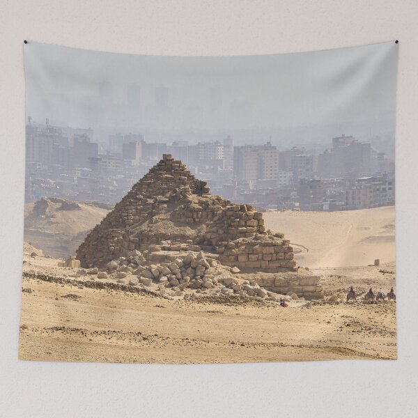 Item preview, Pyramid of the Queen. Cairo 2026 designed and sold by Jouko Lehto Photography.