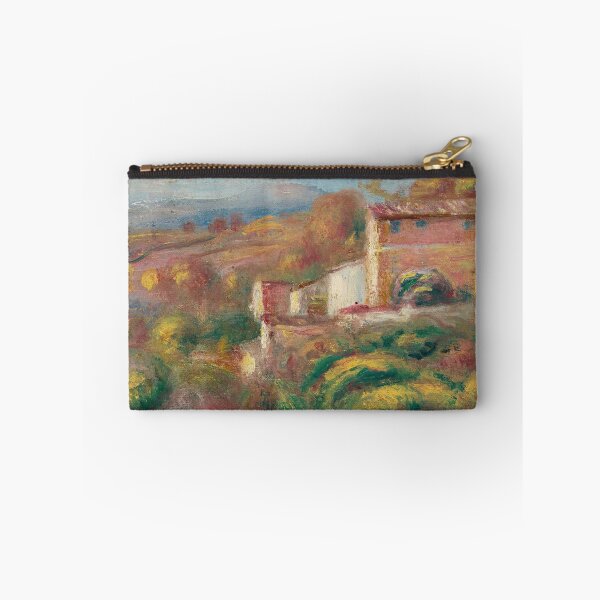 Item preview, Maison De La Poste by Pierre-Auguste Renoir: Warm Impressionist Farmhouse Poster designed and sold by artofuniverse.