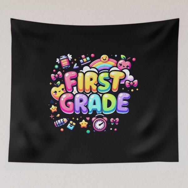 Item preview, Preppy Classroom Vibes – Cute School Graphic Design designed and sold by artedigital99.