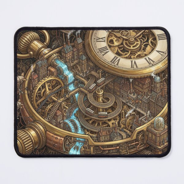 Item preview, Steampunk Pocket Watch City designed and sold by CTRL+ALT+Divine.