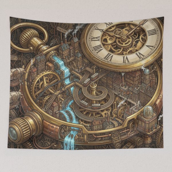 Item preview, Steampunk Pocket Watch City designed and sold by CTRL+ALT+Divine.